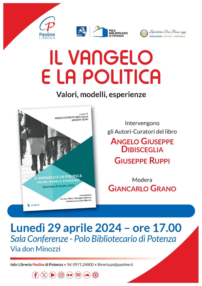 vangelo politica locandina