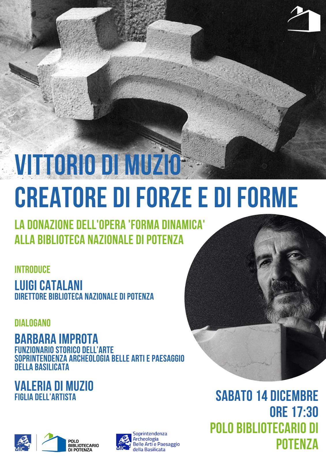 Donazione dell'opera "Forma Dinamica" - Vittorio Di Muzio