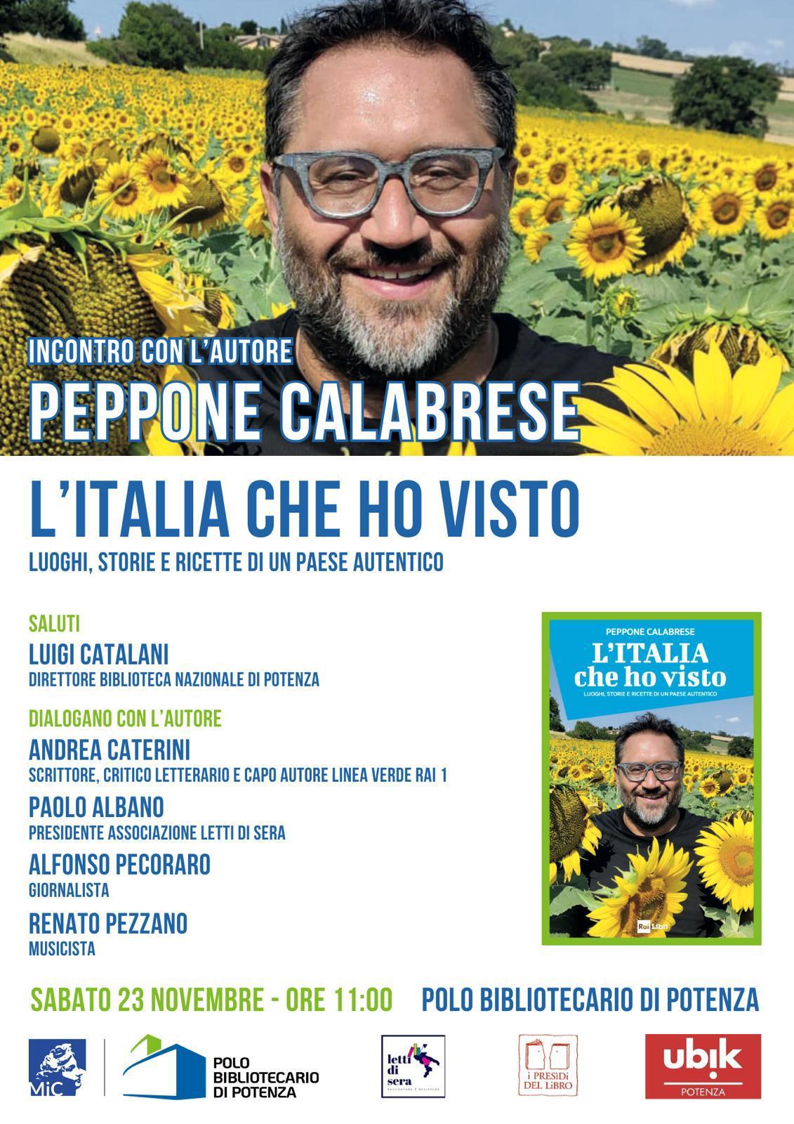 L'Italia che ho visto - Peppone Calabrese