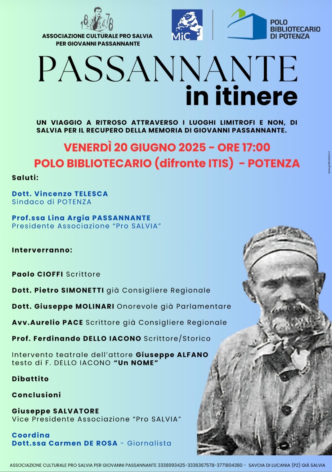 Passannante in itinere