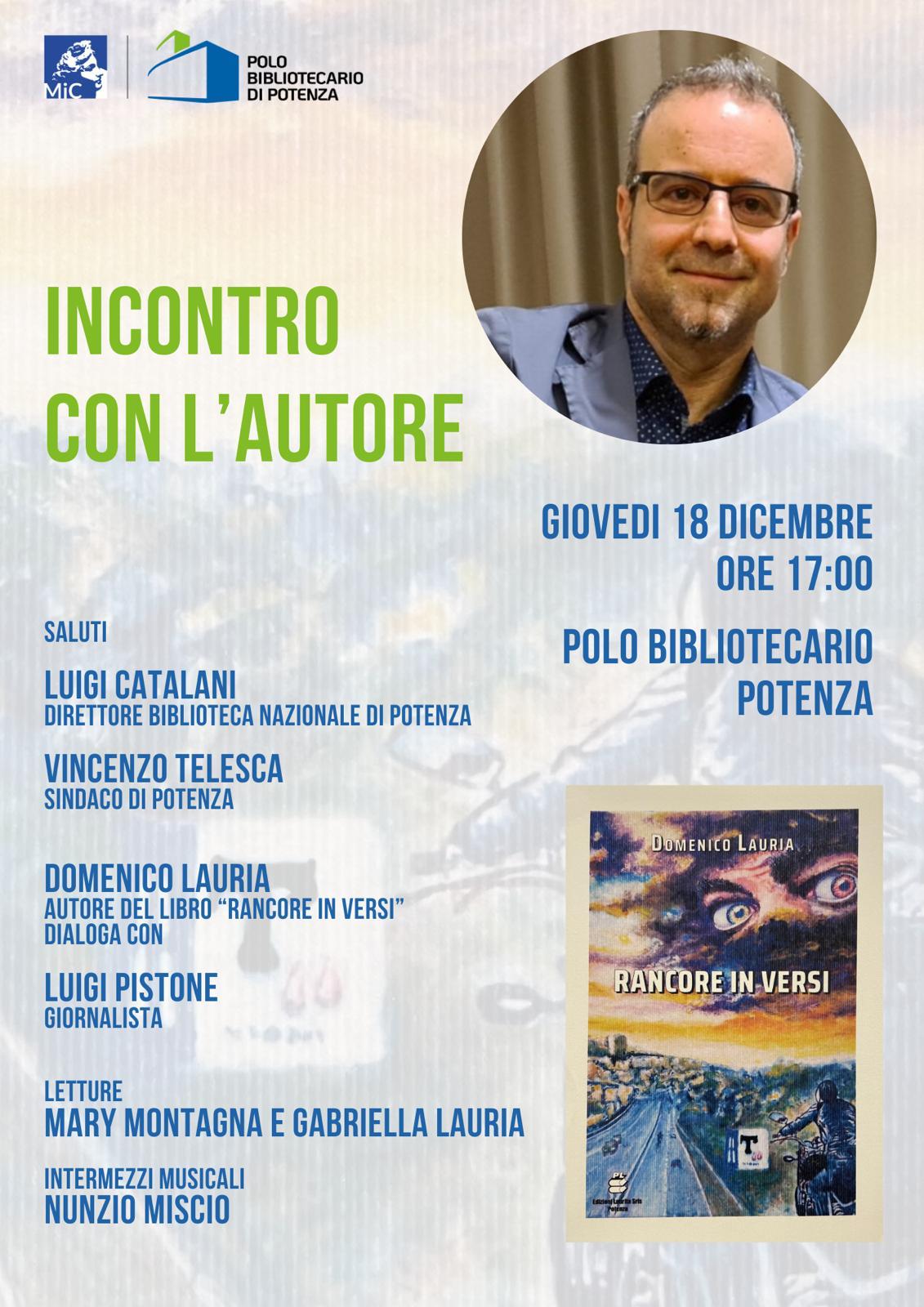 Rancore in versi - Domenico Lauria