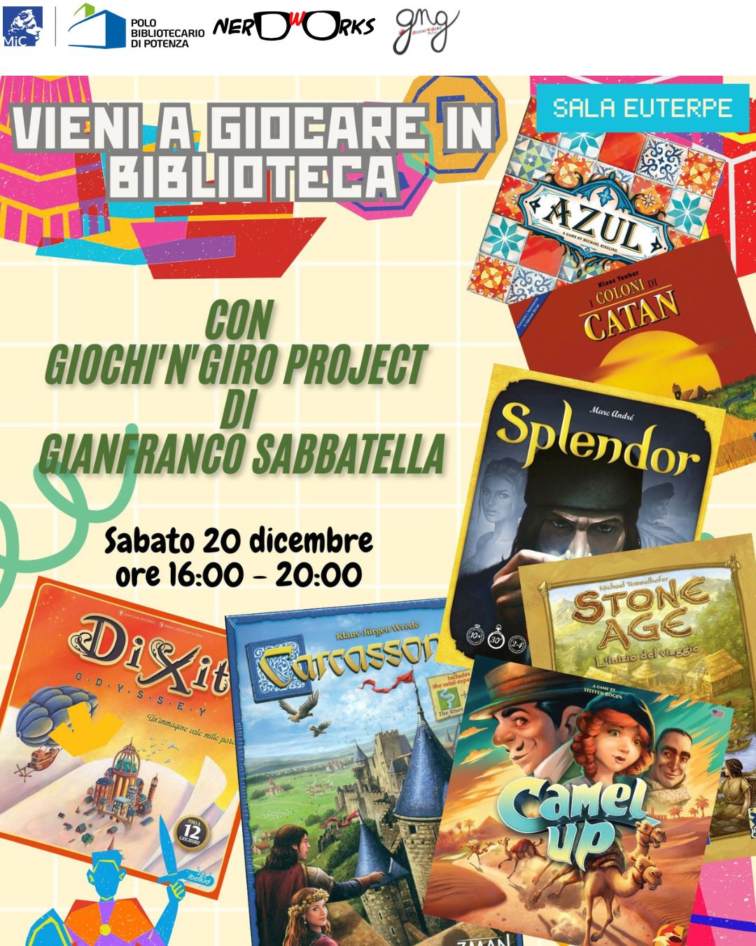 Giochi in Biblioteca con Giochi in Giro