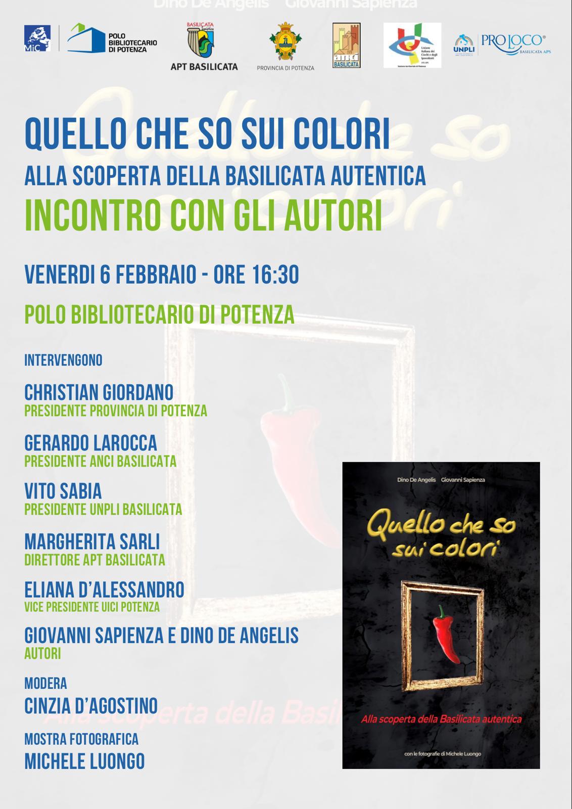 Quello che so sui colori - Sapienza - De Angelis