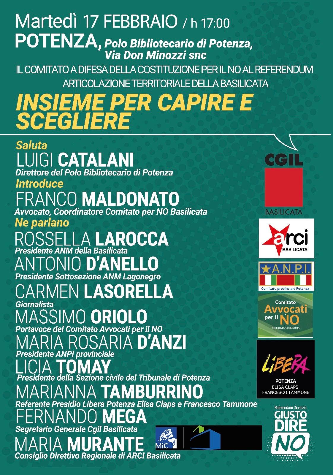 Insieme per capire e scegliere