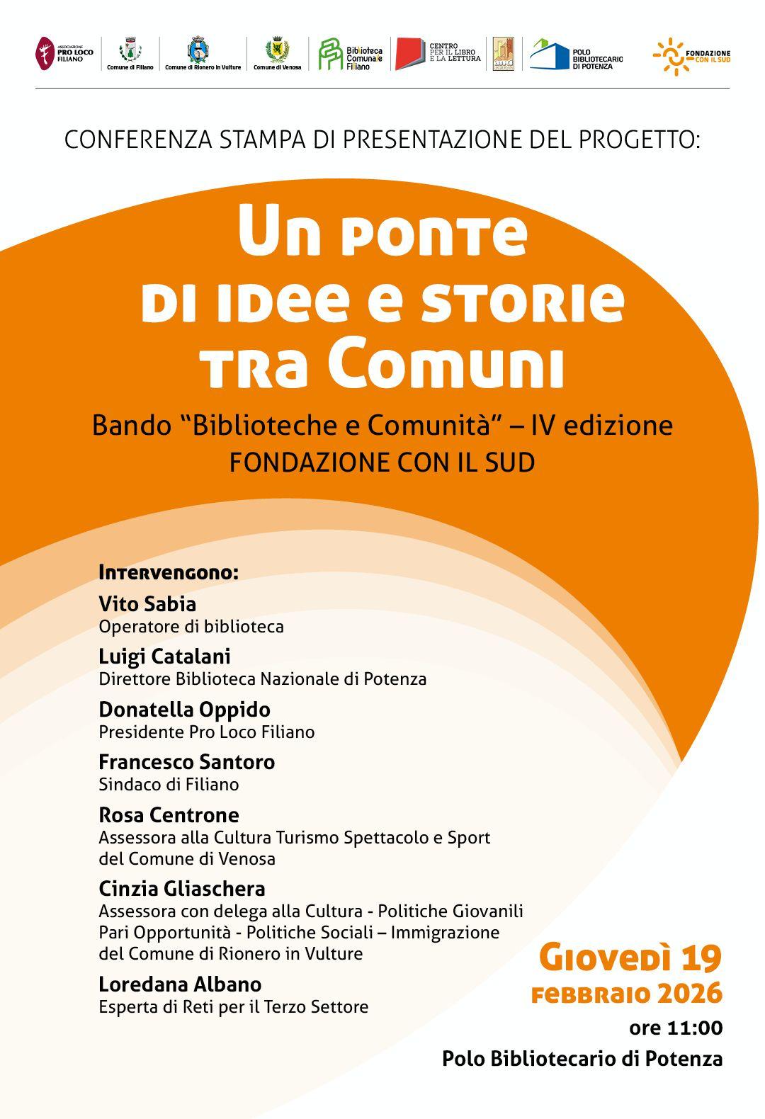 Un ponte di idee e storie tra i comuni