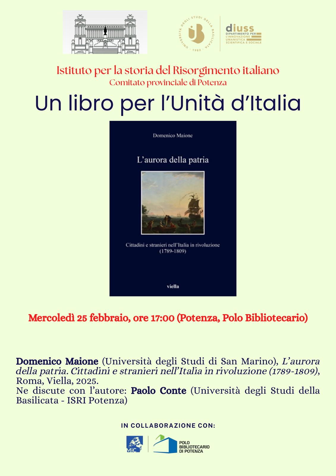 L'aurora della patria - Domenico Maione