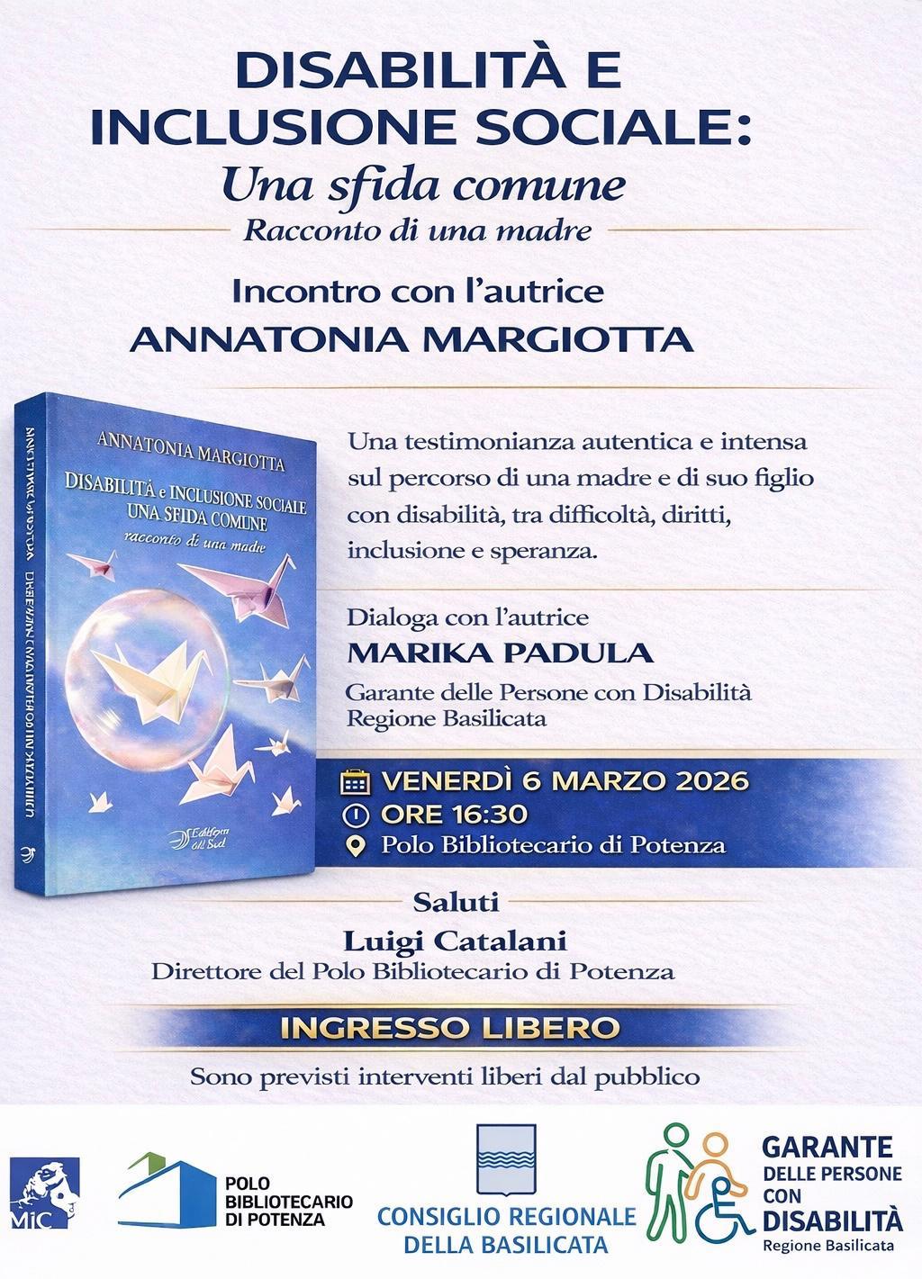 Disabilità e inclusione sociale - Annatonia Margiotta