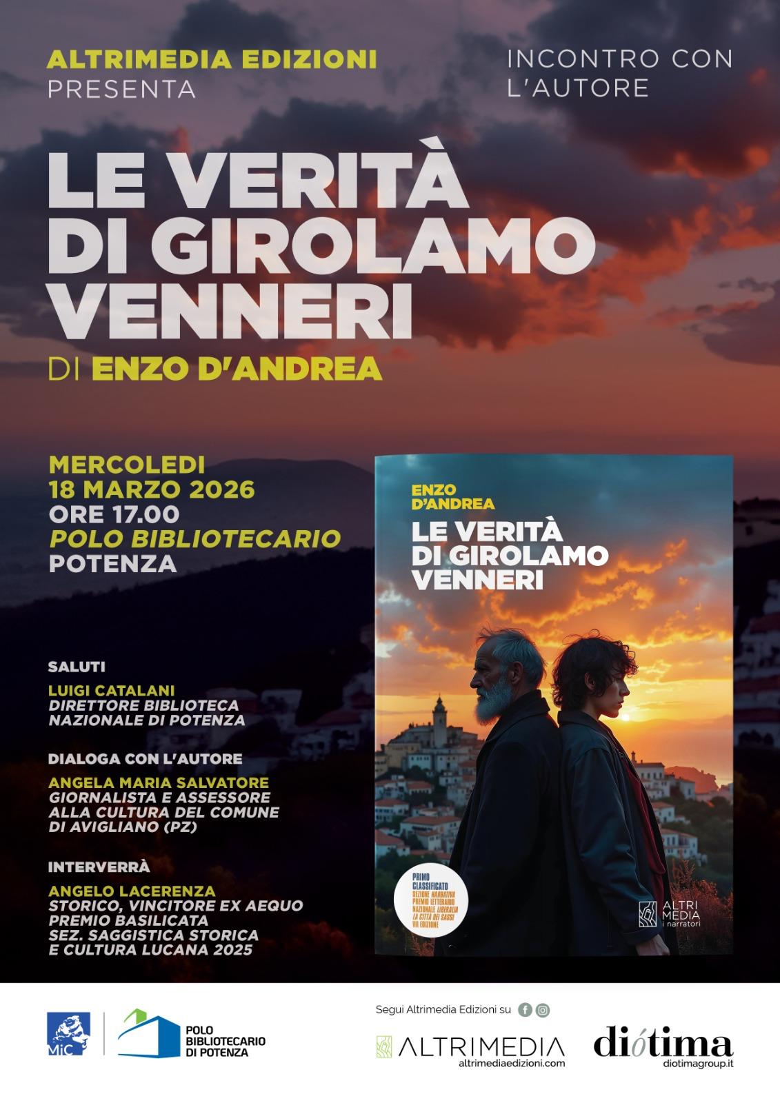La verità di Girolamo Venneri - Enzo D'Andrea