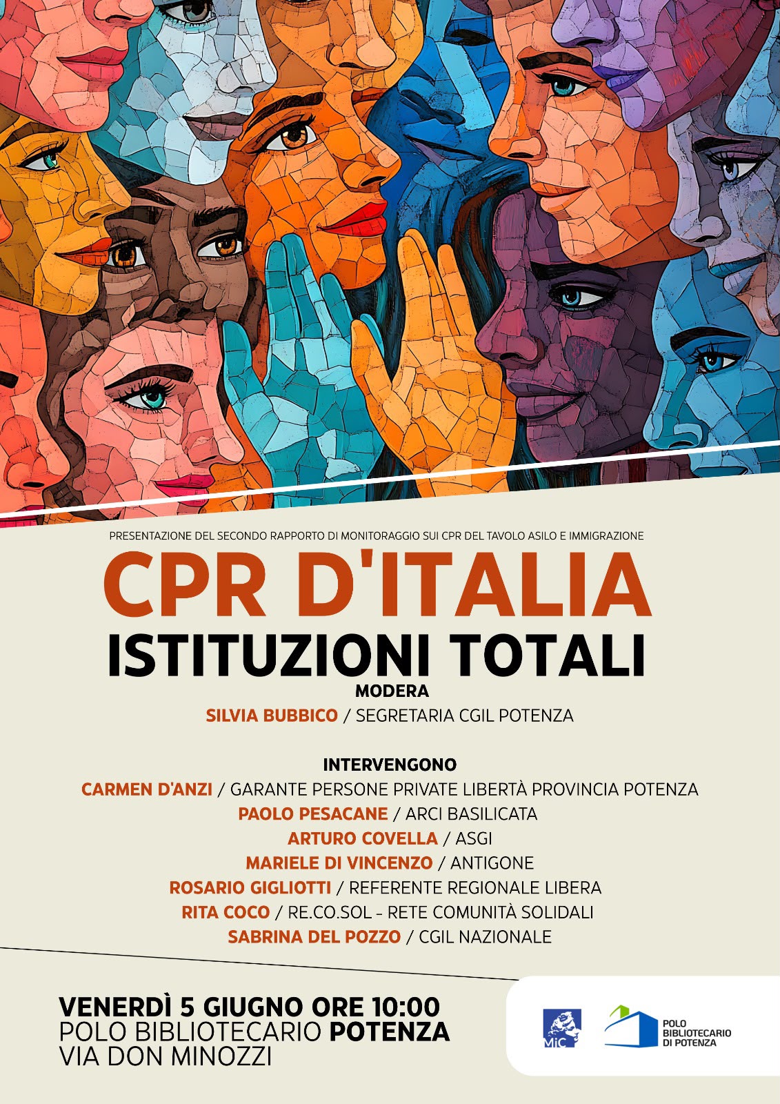 CPR d'Italia: istituzioni totali