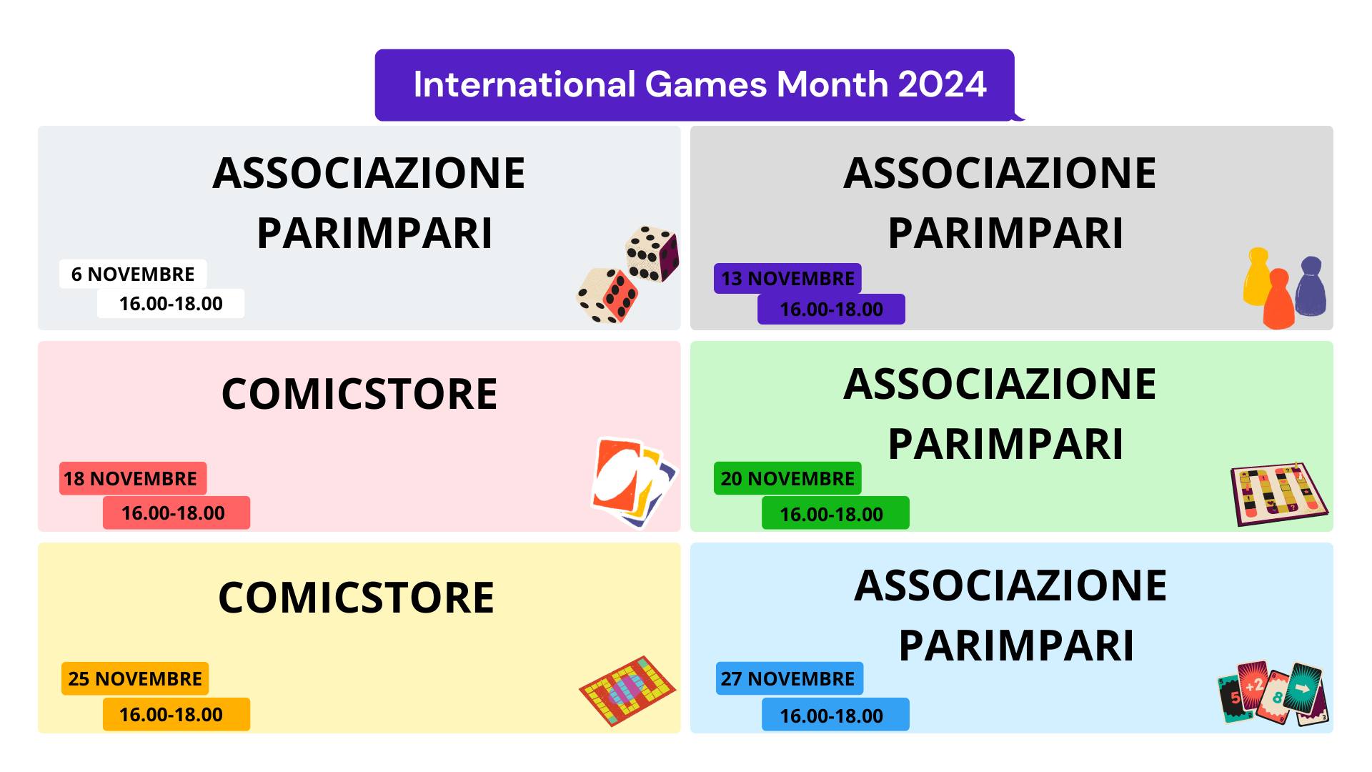 Giornate mondiali del gioco in biblioteca